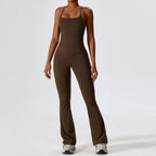 NLW Elite Seamless 2-Piece Yoga Set – High-Performance Compressed Fitness Suit