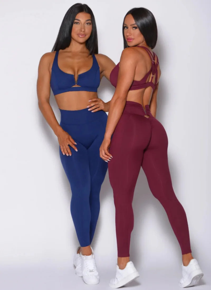 Yoga Set 2-Piece Seamless Workout Set