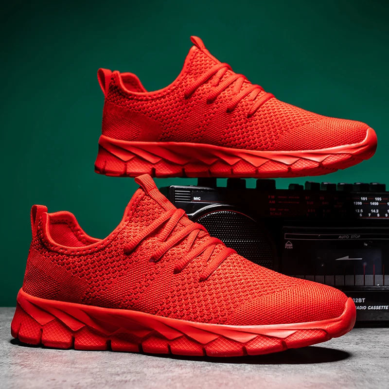 NLW Men's Ultra-Light Flyknit Casual Sneakers