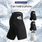 NLW Men's Pro-Fit Compression Tights – High-Performance Gym & Running Leggings