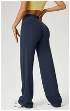 NLW Second-Skin Flared Leggings – Ultra-Elastic High-Waist Studio Yoga Pants