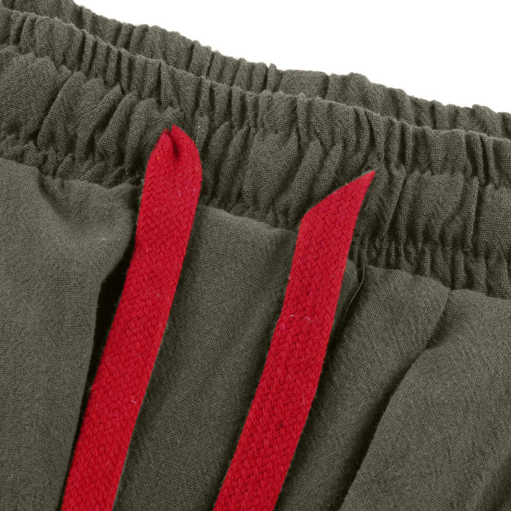 NLW Men’s Oversized Cotton-Linen Wide-Leg Pants