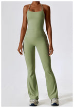 NLW Elite Seamless 2-Piece Yoga Set – High-Performance Compressed Fitness Suit