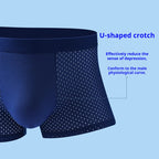 NLW Men's Athletic Knit Boxer Briefs | Moisture-Wicking 4-Way Stretch Underwear