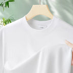NLW Men Premium Bamboo & Cotton Cool Tee – Ultra-Soft Moisture-Wicking Summer T-Shirt