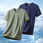 NLW Men’s Ice Silk Performance Tee – Ultra-Cool Training Shirt
