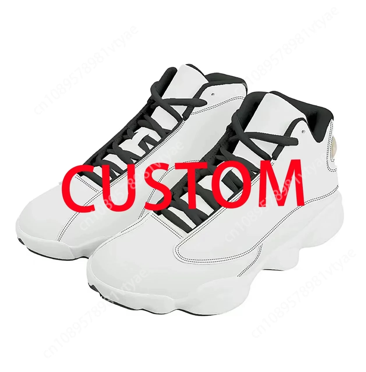 NLW "Orgullo" Dominican Heritage Basketball Shoes – Custom Print-On-Demand Sneakers