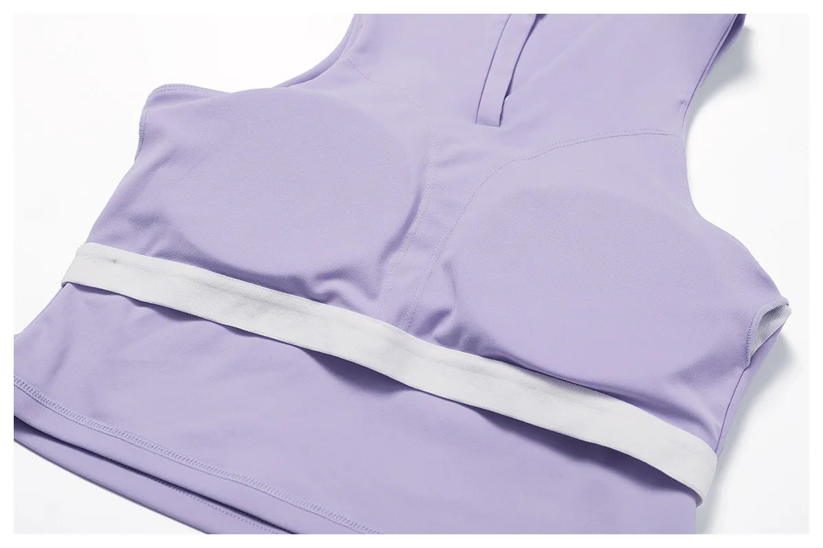 NLW Nude-Feel 2-Piece Summer Outdoor Yoga & Tennis Set