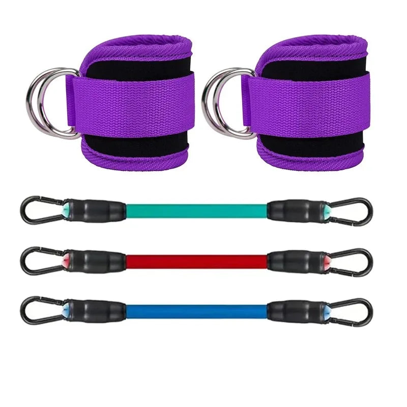 NLW Ankle Straps Resistance Bands Set