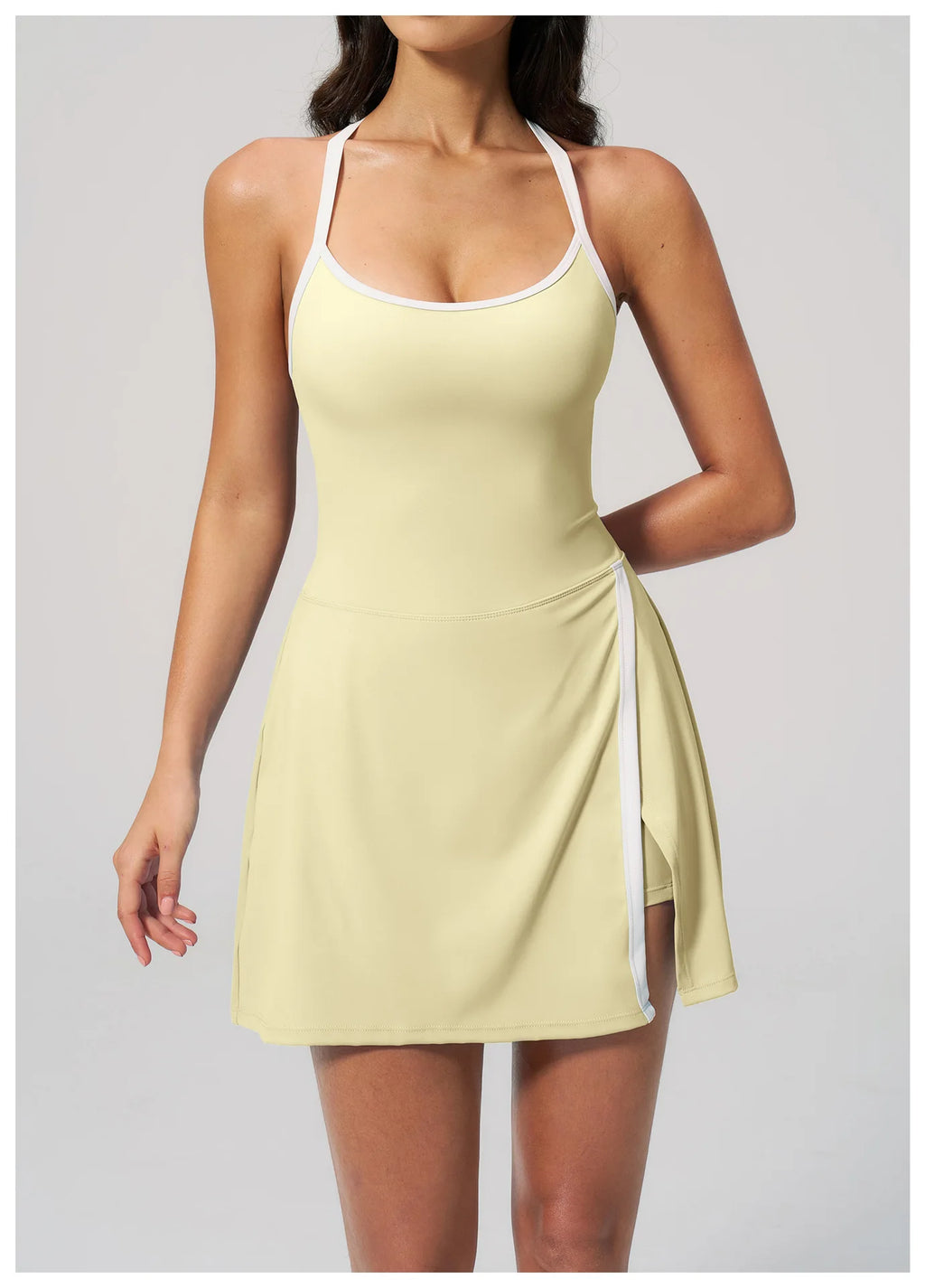 NLW Women's Short Workout Romper with Pocket
