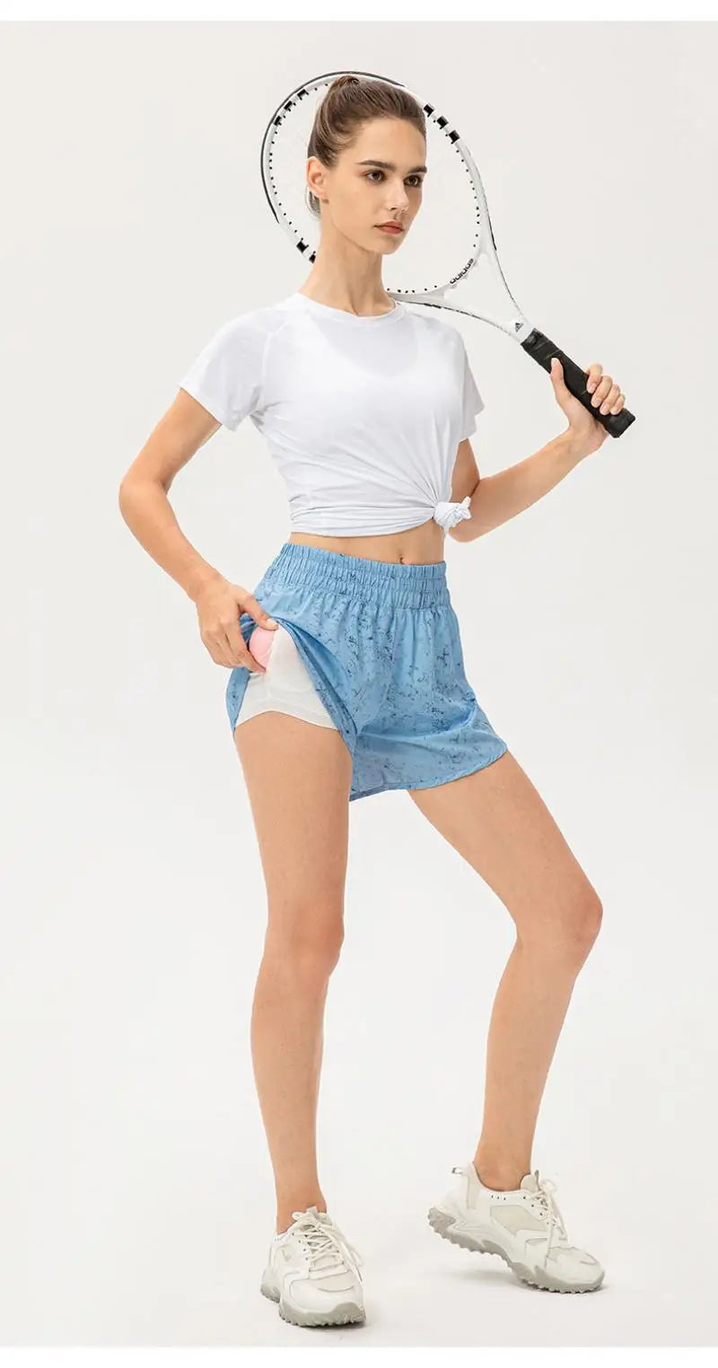 Women's Ice Silk Loose-Fit Training T-Shirt