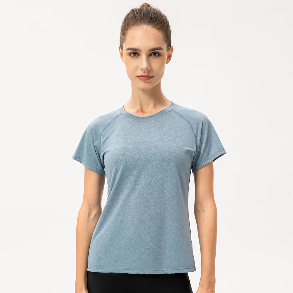Women's Ice Silk Loose-Fit Training T-Shirt