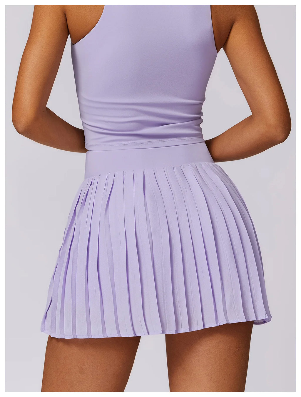 Solid Sports Running & Dance Skirt