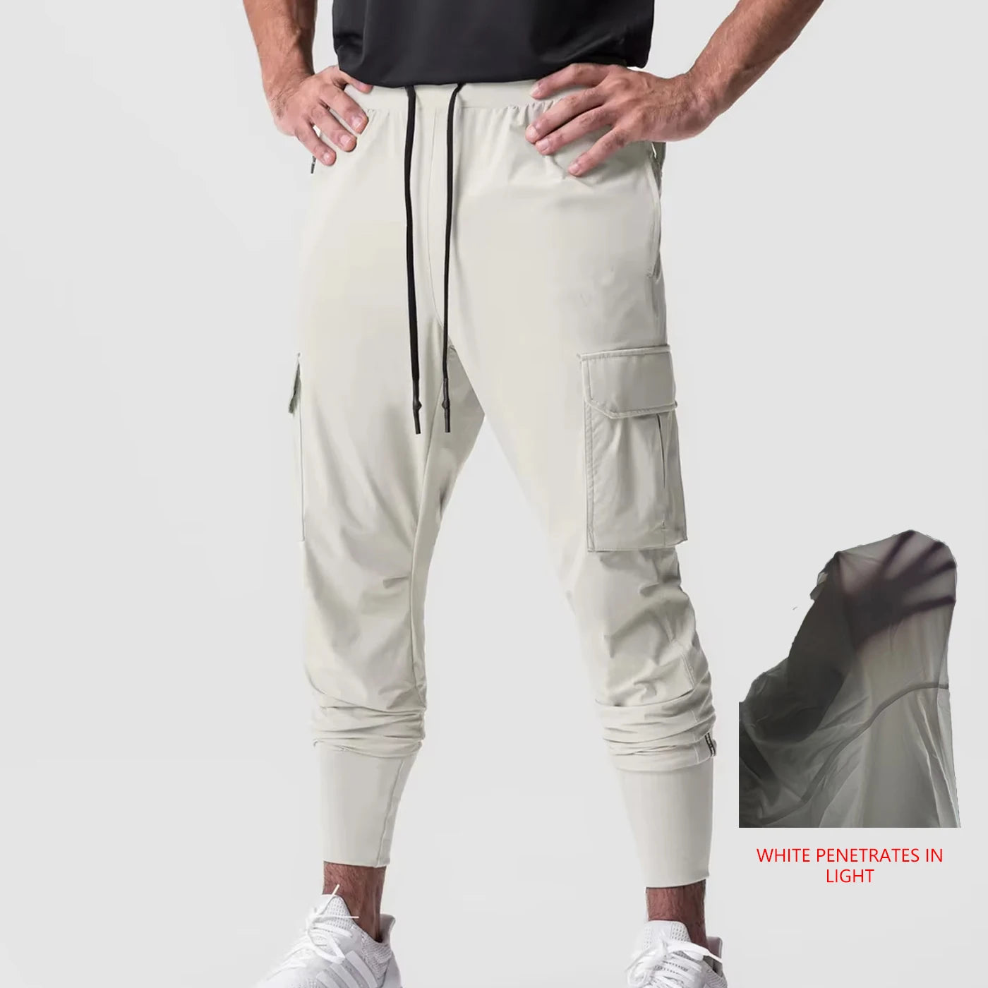 NLW High-Performance Nylon-Elastane Running Track Pants
