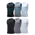NLW Men's High-Performance Gym Singlet – Quick-Dry Bodybuilding Workout Muscle Tank