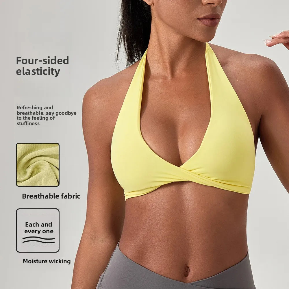 NLW Criss Cross Back Yoga sports Bras