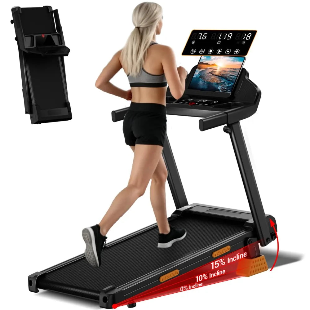 NLW 15% Incline Smart Treadmills for Home