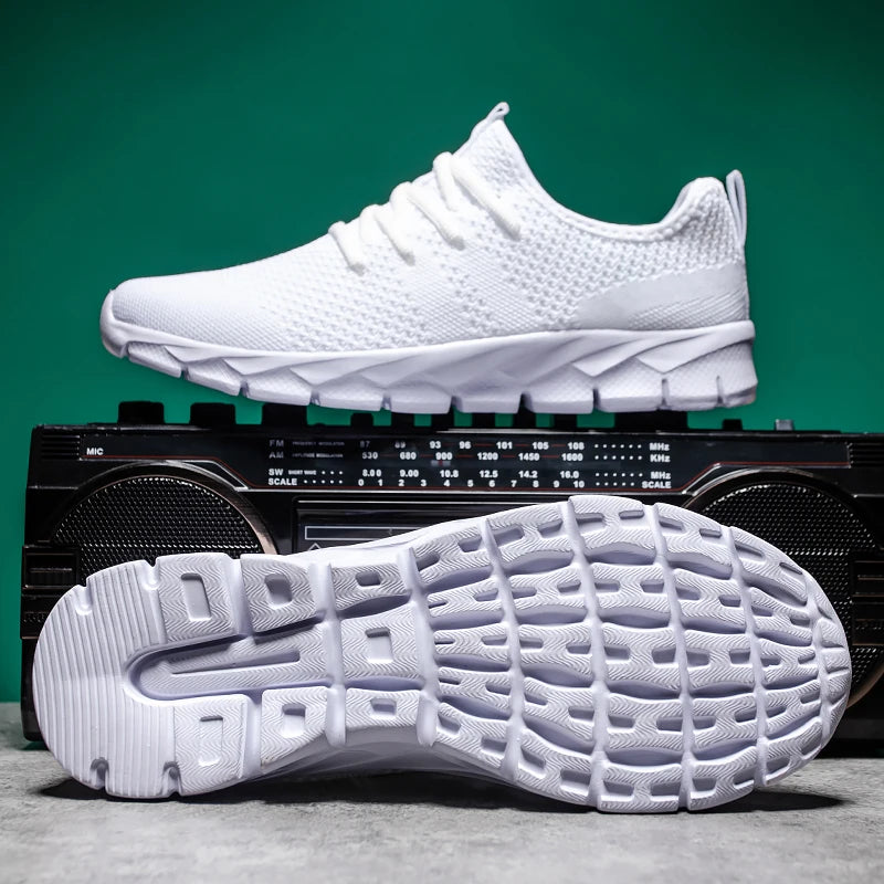 NLW Men's Ultra-Light Flyknit Casual Sneakers