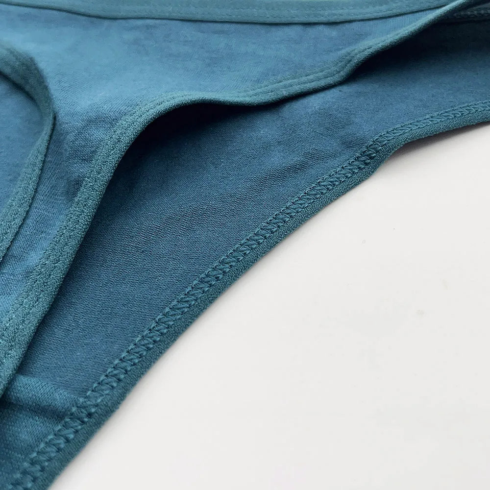 NLW 5-Pack Everyday Solid Cotton Thongs