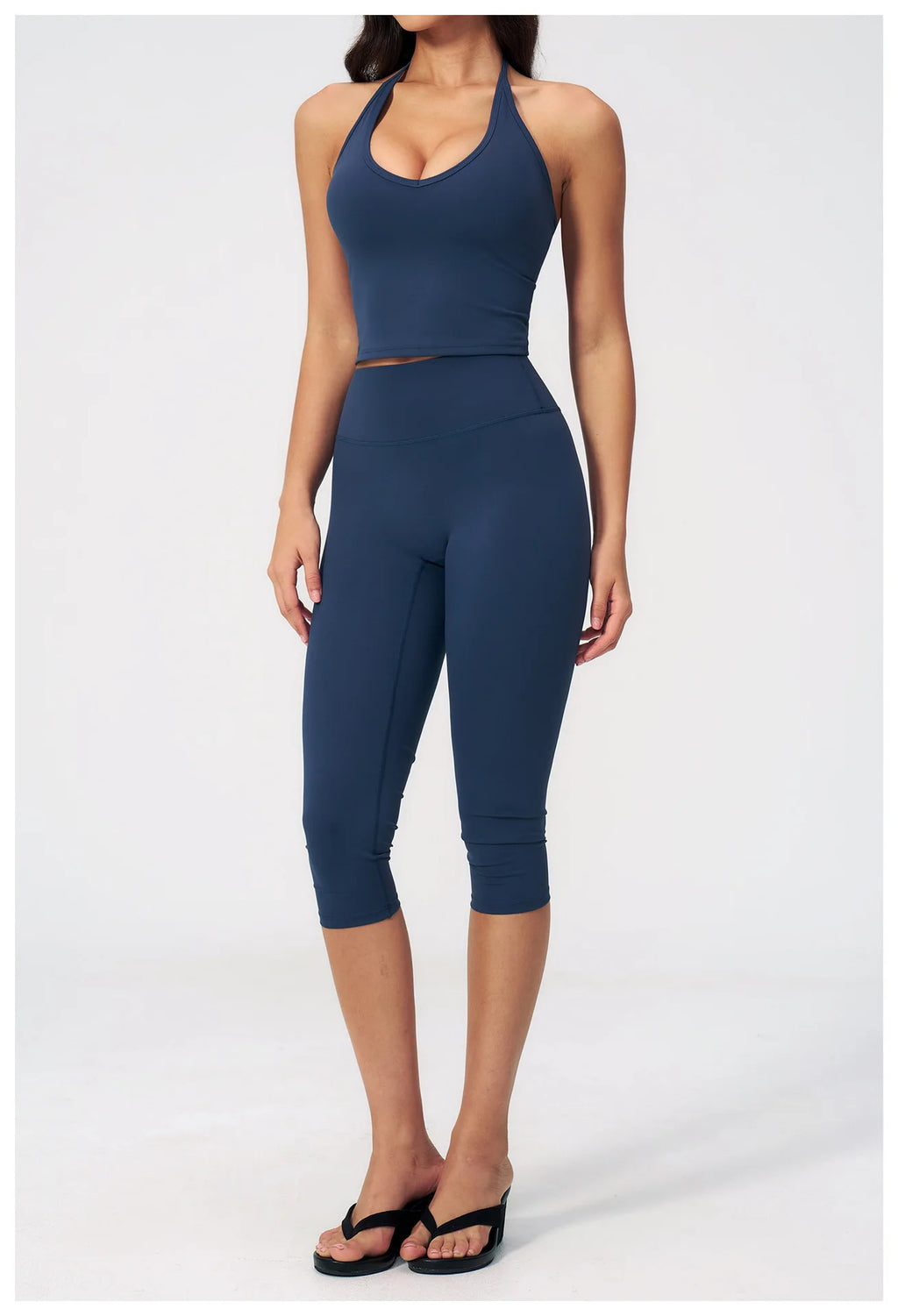NLW- 2-Piece Seamless Capri Workout Set