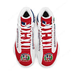 NLW "Orgullo" Dominican Heritage Basketball Shoes – Custom Print-On-Demand Sneakers