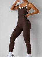 NLW Sleeveless Gym Bodysuit & Workout Romper