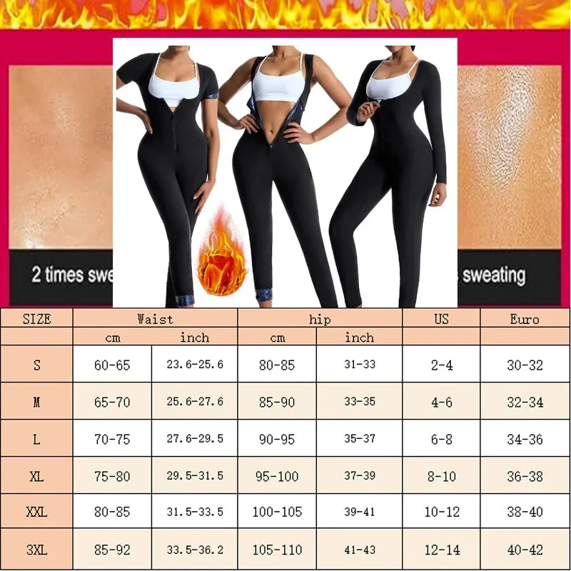 Body Shaper Sauna Jumpsuit