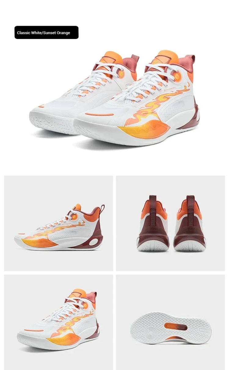 NLW-Xtep Model 875319120003 Performance Basket Sneakers