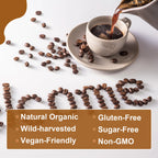 NLW - Mulittea 10 Mushroom Extract Powder - Lion's Mane & Cordyceps for Energy & Focus