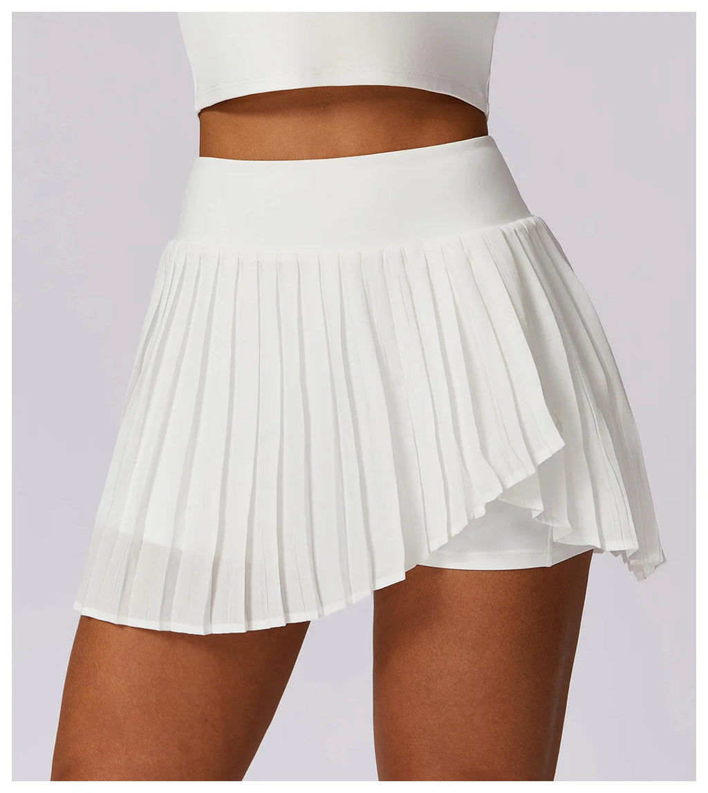 Solid Sports Running & Dance Skirt