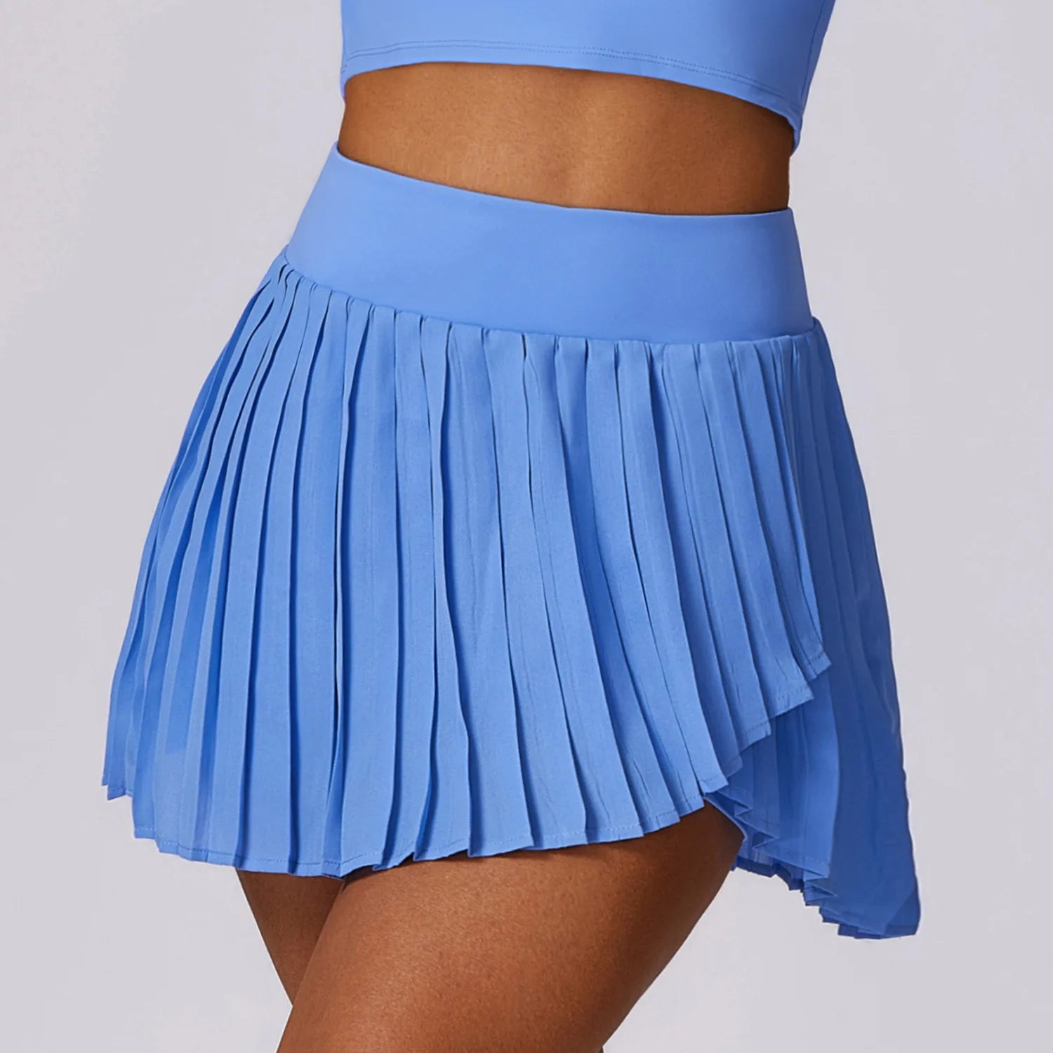 Solid Sports Running & Dance Skirt