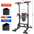 NLW -Pooboo Power Tower Dip Station Pull Up Bar