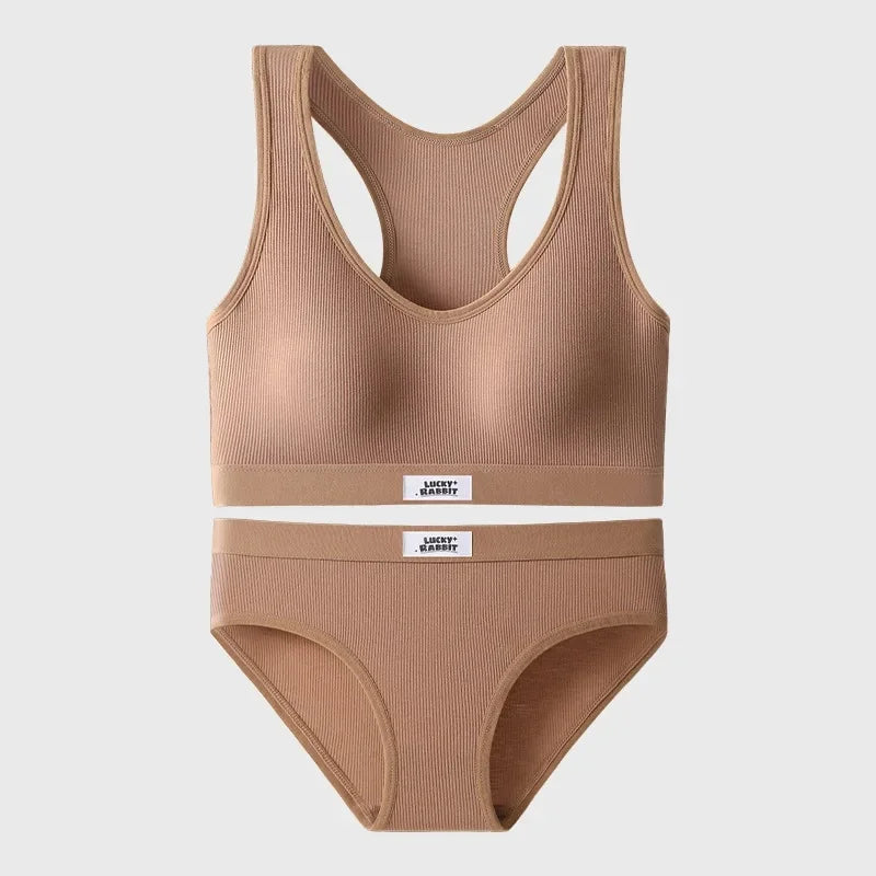 NLW Seamless Pure Cotton Sports Bra