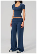 Premium 2-Piece Patchwork Yoga Set