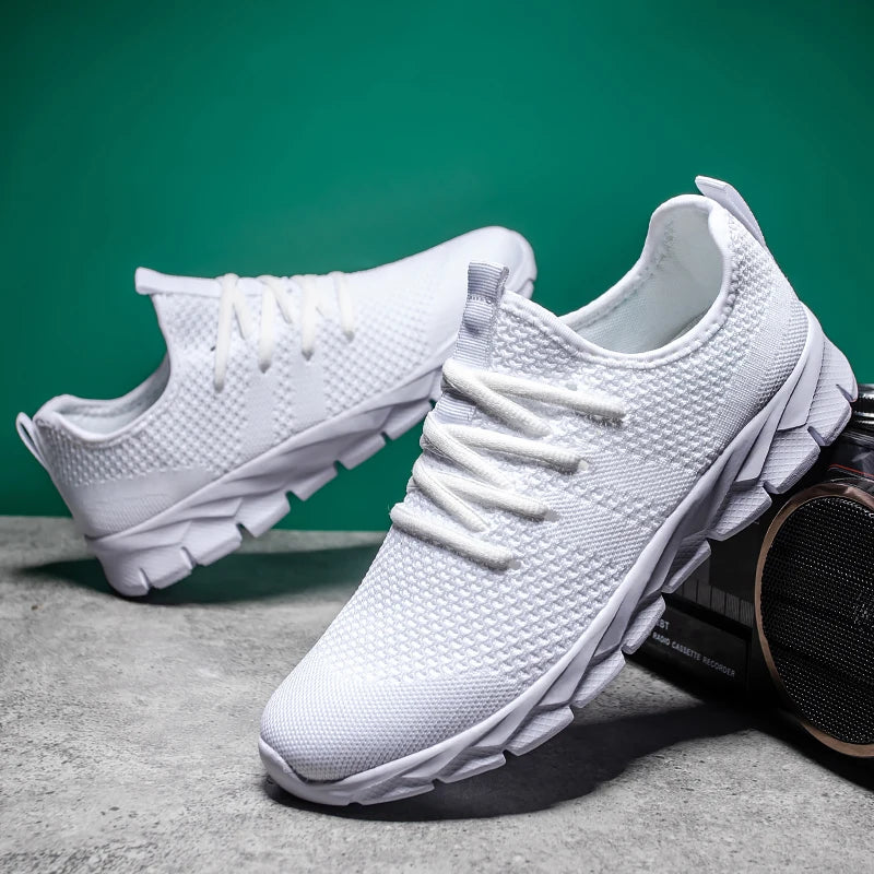 NLW Men's Ultra-Light Flyknit Casual Sneakers