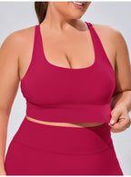 NLW Plus Seamless 2-Piece Fitness Set – High-Performance Quick-Dry Workout Suit
