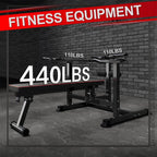 NLW 4-in-1 Foldable Home Gym Strength Station with Leg Developer & Chest Press Levers