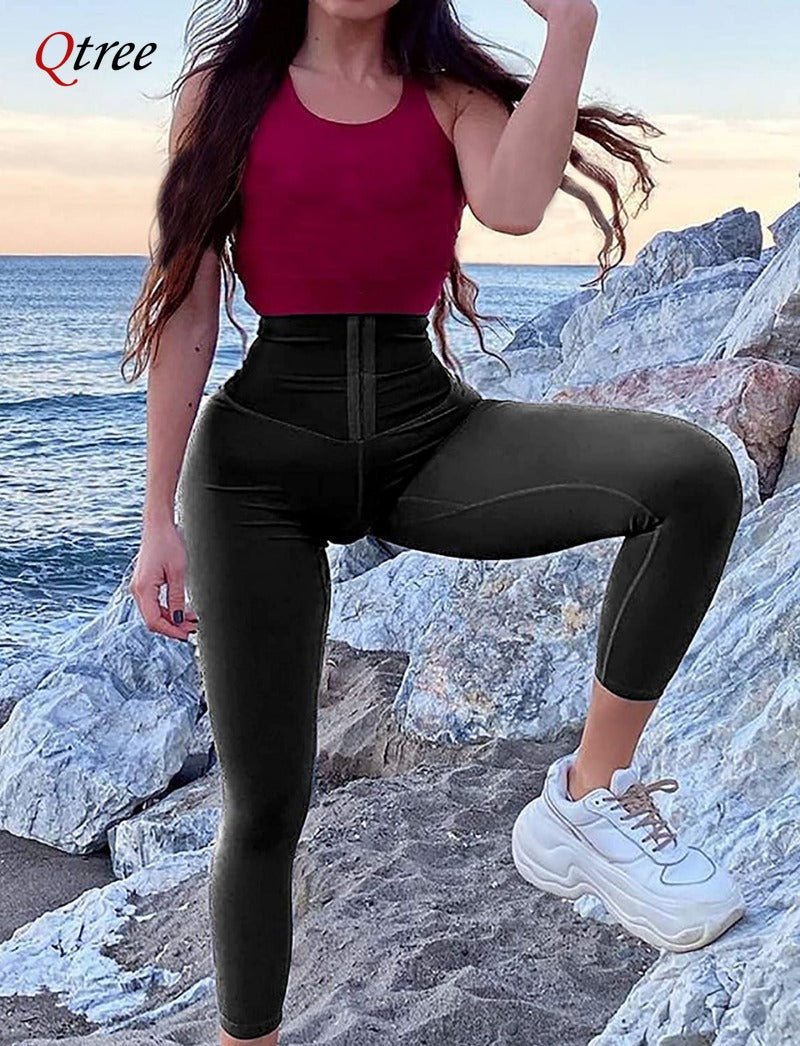 NLW Sauna Leggings Waist Trainer Shapewear  Pants
