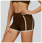 High-Waist Push-Up Yoga Shorts