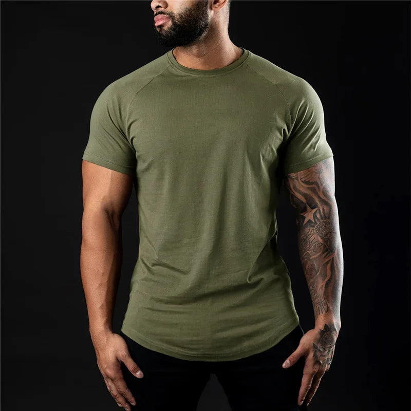 NLW Men’s Muscle Fit Cotton Performance Tee