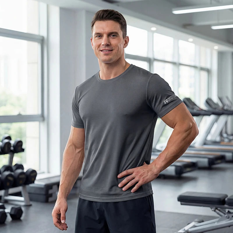 NLW Men’s Ice Silk Performance Tee – Ultra-Cool Training Shirt