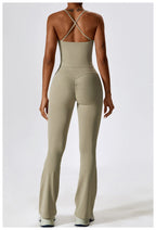 NLW Elite Seamless 2-Piece Yoga Set – High-Performance Compressed Fitness Suit