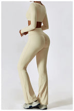 NLW Elite Seamless 2-Piece Yoga Set – High-Performance Compressed Fitness Suit
