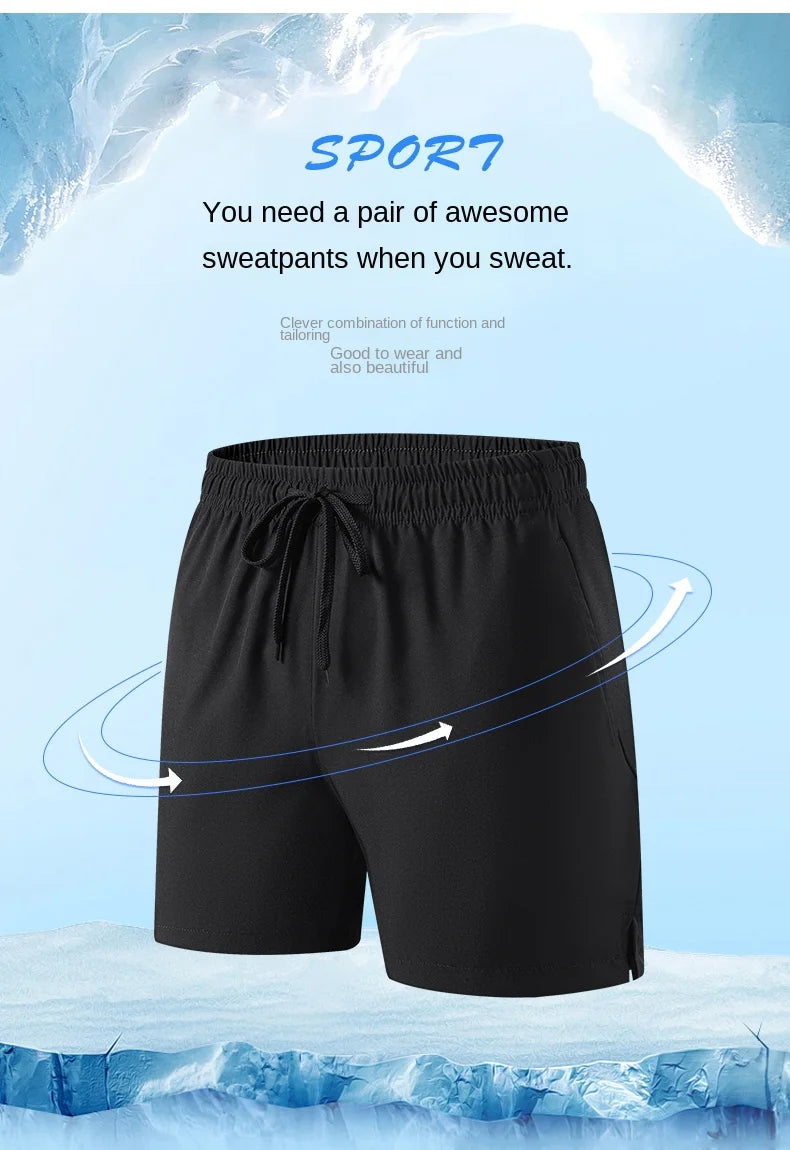 NLW Performance Sports Shorts – Men's Summer Training & Jogging Trousers