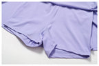 Sleeveless Zipper Yoga Dress Bodysuit