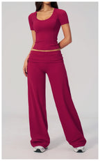 Premium 2-Piece Patchwork Yoga Set
