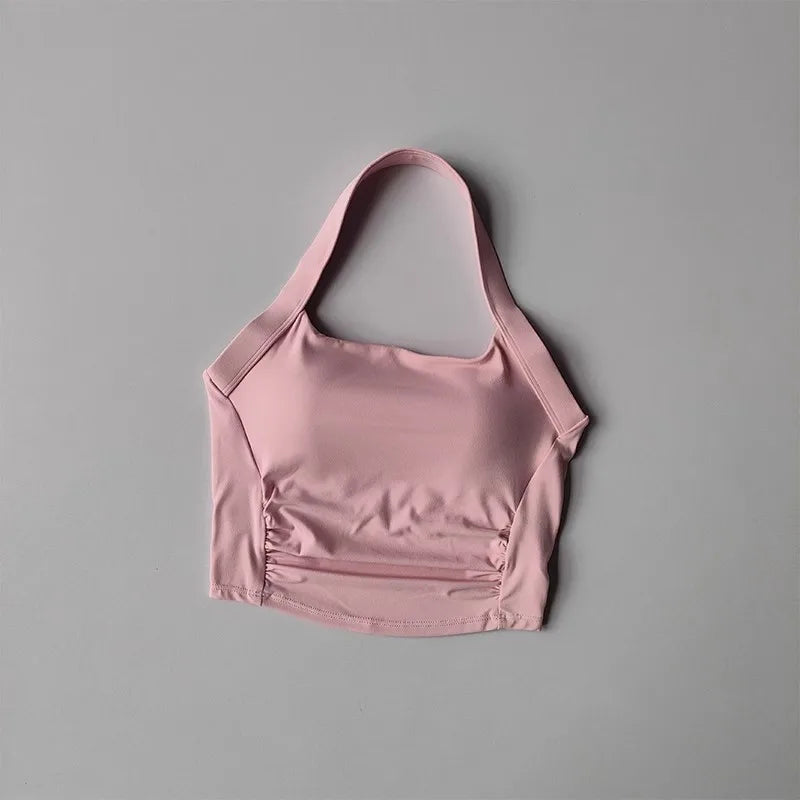 NLW Hanging Neck Sports Backless Bra