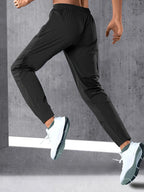 NLW Men's High-Stretch Sport Slacks – Breathable Training Joggers & Hiking Track Pants