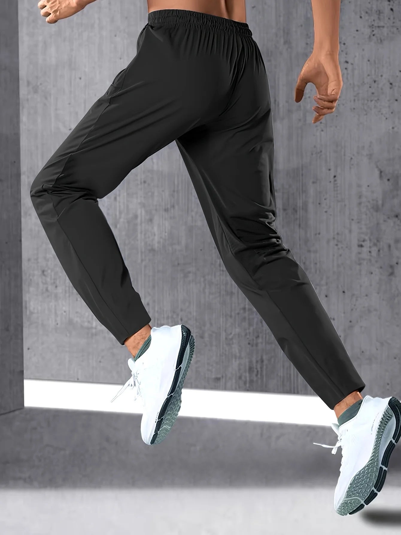 NLW Men's High-Stretch Sport Slacks – Breathable Training Joggers & Hiking Track Pants