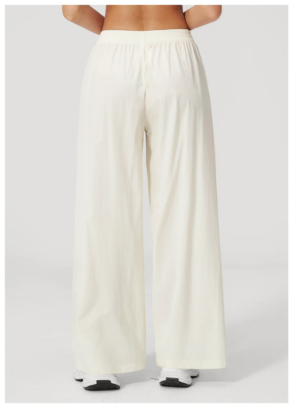 Loose Fit Contrasting Lines Sports Pants | Women's UV-Protection Yoga & Fitness Pants